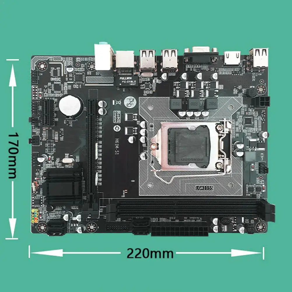 LGA 1155 Pin CPU компьютерные материнские платы интерфейс все твердотельные