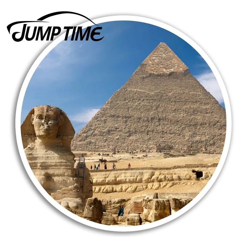 Jump Time Egyptian Pyramid Vinyl Stickers Egypt Sticker Laptop