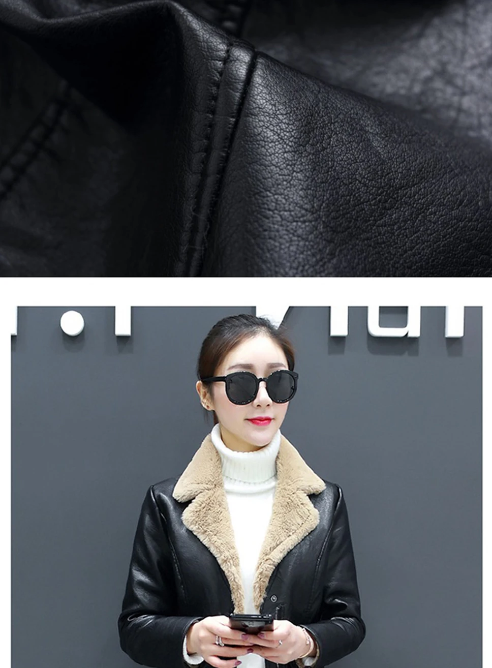 BEFORW зимняя высококачественная куртка женская из искусственного меха кожаная куртка мотоциклиста пальто Женская Толстая куртка
