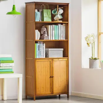 

Simple Bookshelf Storage Solid Wood Lands To Receive Simple Student And Children's Bookshelves On The Living Room Table