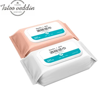 

120PCS/BAG Portable 75% Alcohol Wipes Sterilization Portable Wipes supply Cleaning Home, Office, Travel Alcohol Wipes