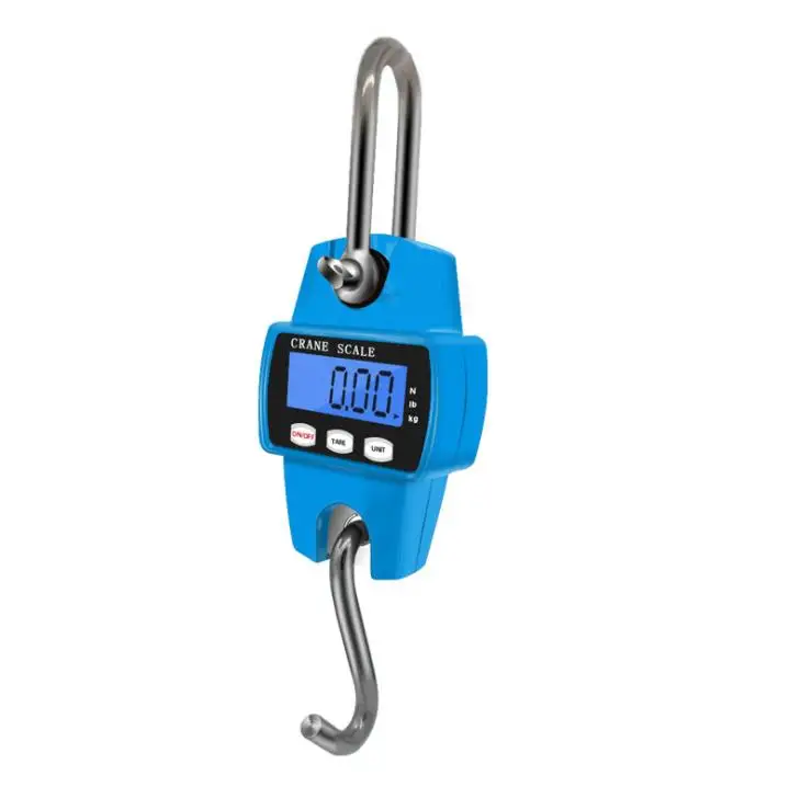  10PCS 300kg/600lb 미니 산업 크레인 디지털 교수형 규모 크레인 규모 후크 규모 SN175