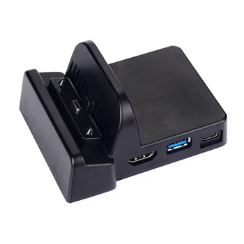 

Heat Dissipation Desk Anti-scratch Docking Station Game Easy Install Stand Accessories Collapsible Anti-slip Switch