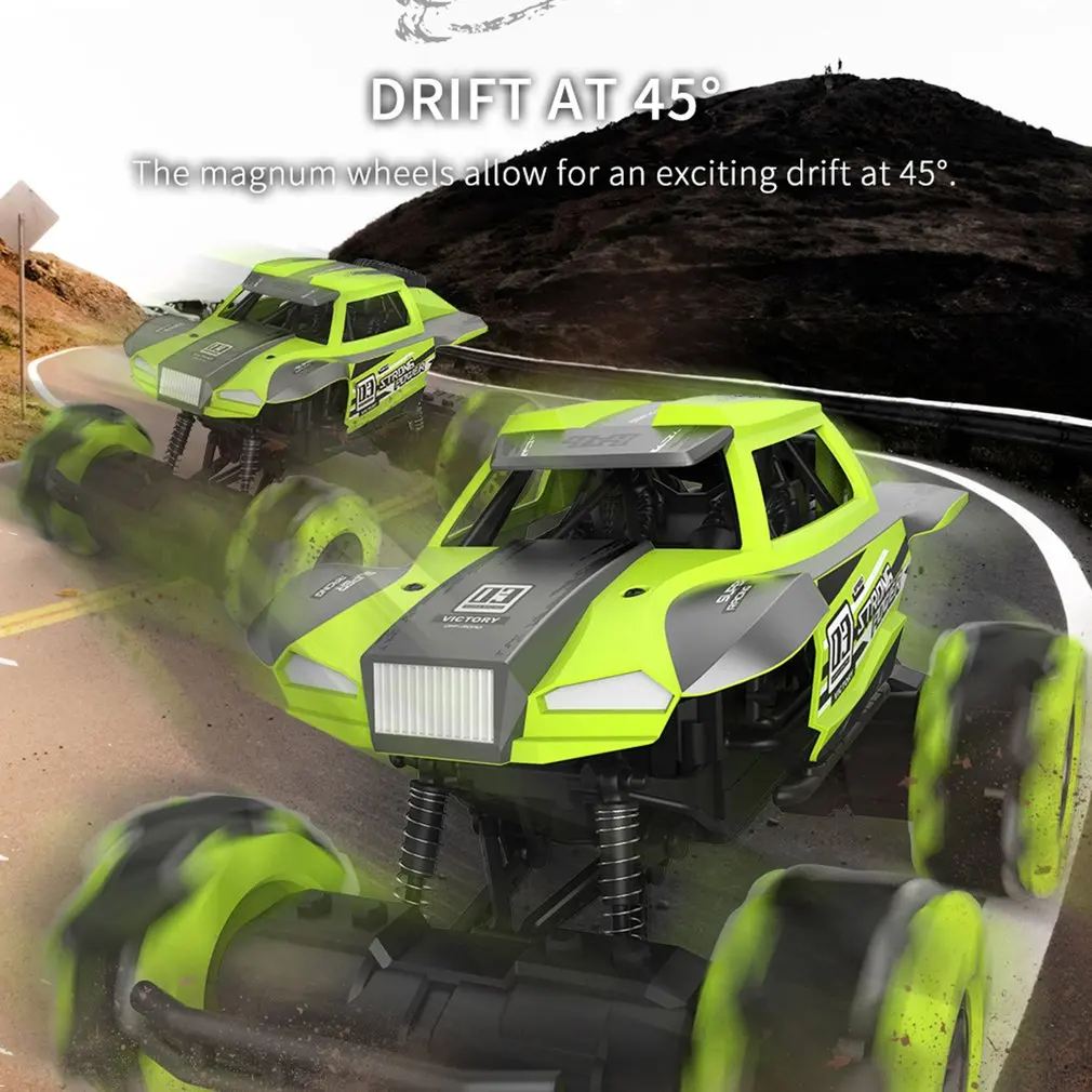 Q76 V-ROVER Outside Wireless Control RC Stunt Car Toy 1/16 12CH All-Round Stunt Climbing High Speed Remote Control Car