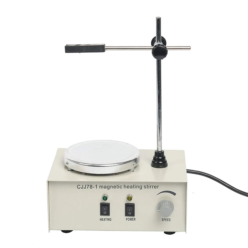 

110V/50Hz 78-1 Magnetic Stirrer Heating Mixer Hot Plate Magnetic Stirrer Machine 1000ML US Plug