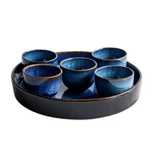 Чайная чашка керамическая чашка 140 мл винтажная обеденная тарелка чайная чашка поднос чайная посуда столовая посуда мастер чайная миска-контейнер чайные чашки декор поделки