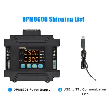 

DPM8608 Programmable Remote Control Power Supply Communication Constant Voltage Current DC-DC Step-down 0-60V 0-8A 63HF