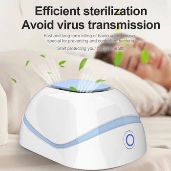 

Mini Air Purifier Smoke Remover Sterilization Germicidal Filter Disinfection Box Clean Room Air Cleaner