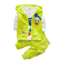 Детская верхняя одежда для маленьких мальчиков хлопковый свитер Комплект для мальчиков и девочек, теплая куртка+ штаны комплект из 2 предметов комплекты одежды для новорожденных