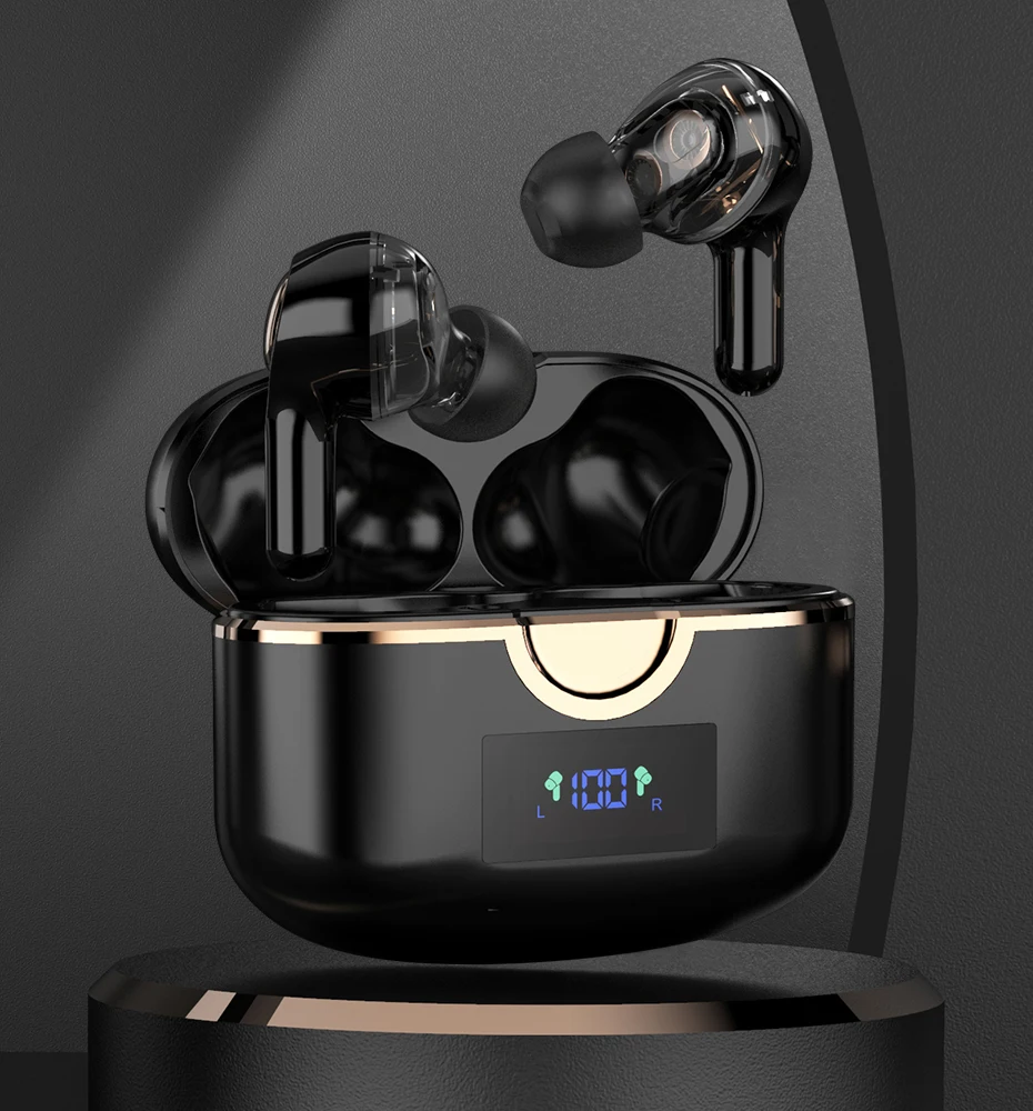 هندزفری دابل درایو وایرلس نویز کنسل ضد آب TiYiViRi Bluetooth Earbuds Double Drive 13 H9817b031641e4ab78c2313a404725b36D