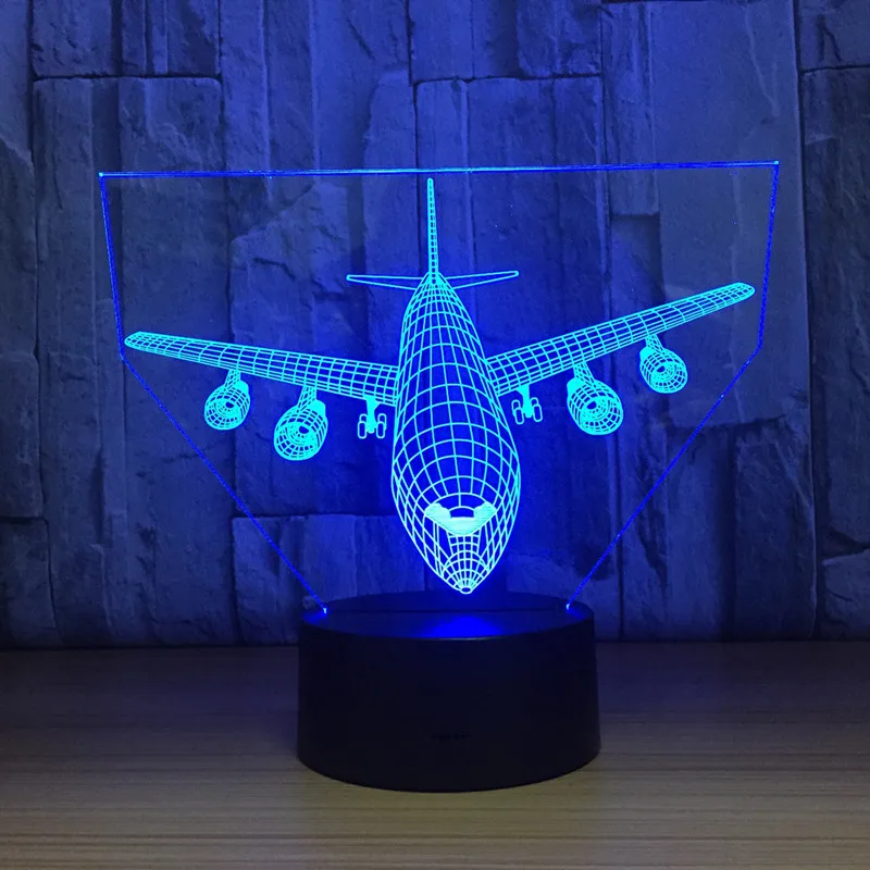 Подарок на день Святого Валентина подарок для мужчины 7 цветов изменения 3D