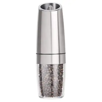 

Pepper Grinder Creative Portable Pepper Grinder Automatic Electric Gravity Salt Mill Spice Mill Kitchen Gadget Tool Powder Maker
