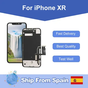 

Elekworld For iphone XR OEM LCD Screen Replacement Display With 3D Touch Digitizer Assembly Ship From Spain
