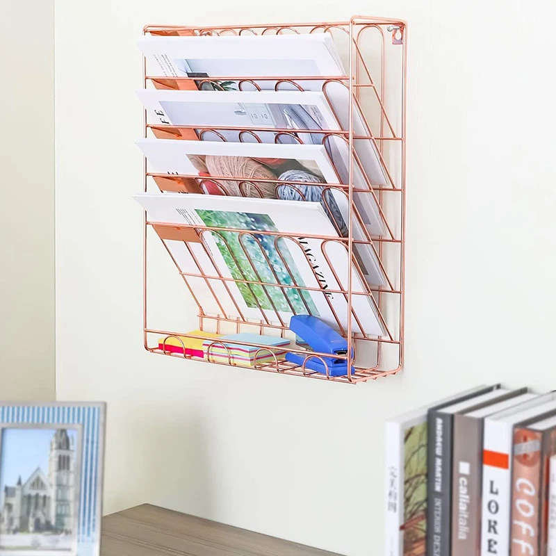 Полка для хранения скрапбумаги. Подвесной лоток для бумаг. Полка для хранения бумаги. Настенный органайзер. Лоток (для файлов метал.