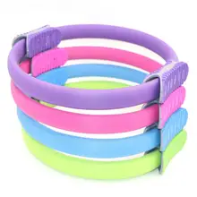 Горячая Пилатес круг умелое производство двойной захват тренировочное кольцо для йоги пилатеса для груди ноги руки мышцы упражнения тренировка