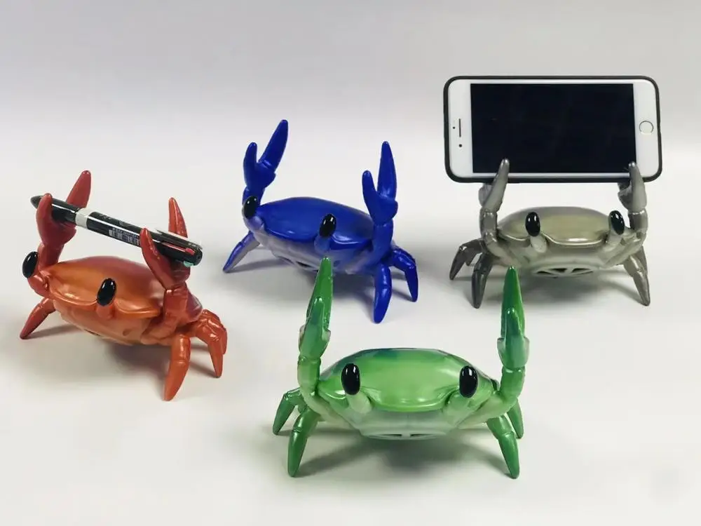 Универсальный Bluetooth-Динамик F8 Crab подставка для телефона Беспроводная