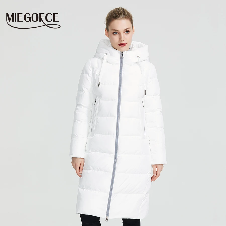 MIEGOFCE 2020 Новая зимняя женская коллекция курток пальто женское зимнее длина ниже