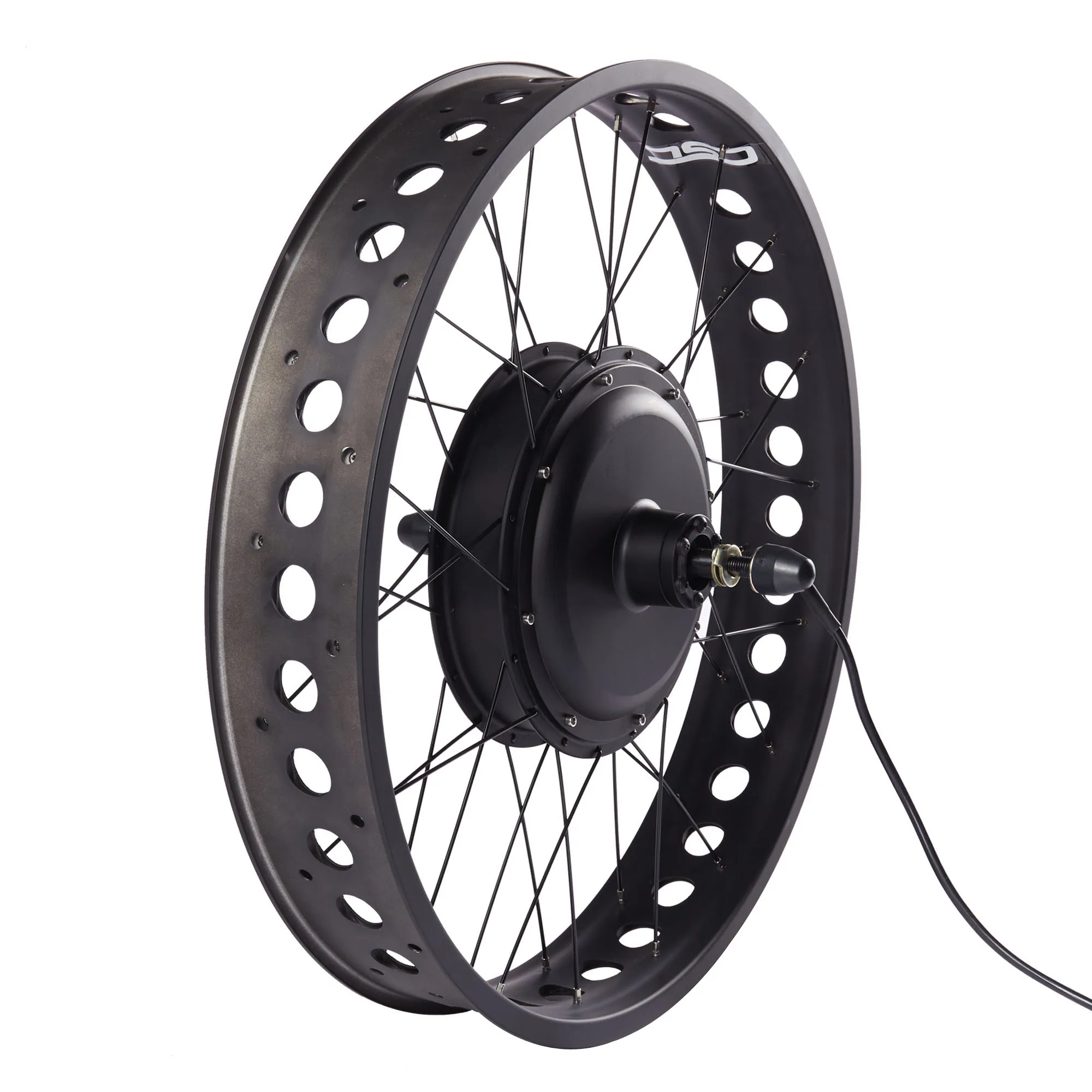 Жир для е-байка, конверсионный набор, 48V 750/1000/1500 Вт снег 2" 24" 2" Снежная преобразователя для электрического велосипеда с сертификатом ce комплект подходит для 4,0 жира шин - Цвет: 48v1000w wheel