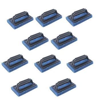 

10Pcs Aquarium Cleaner Aquarium Fish Tank Cleaning Brush Glass Algae Scraper Cleaner Cleaning Tool for Fish Tank