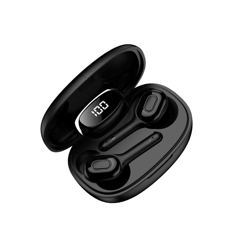 free shipping intelligence wireless Bluetooth translate Digital display Charging core Portable charging box noise reduction
