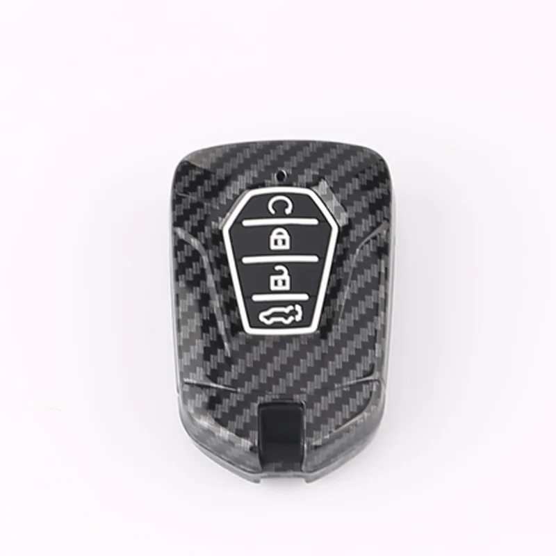 Nuova copertura della cassa chiave dell'automobile dell'abs del carbonio di arrivo per Isuzu d-max 2022 - H981843637d454657ae90176f4fec36a2a