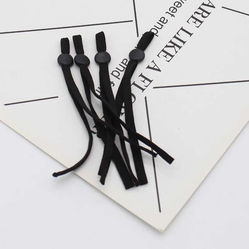 Эластичная лента для ушей 100 шт. ширина 5 мм Регулируемый силиконовый ремешок на