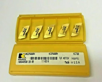 

10PCS KENNAMETAL CARBIDE INSERT NG3M400RK KC730