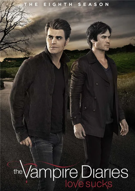 5D Diy Diamond Painting Custom The Vampire Diaries Diamond Painting Full Square/Round Diamond Broderie Icône Horreur Point De Croix, 50x65cm