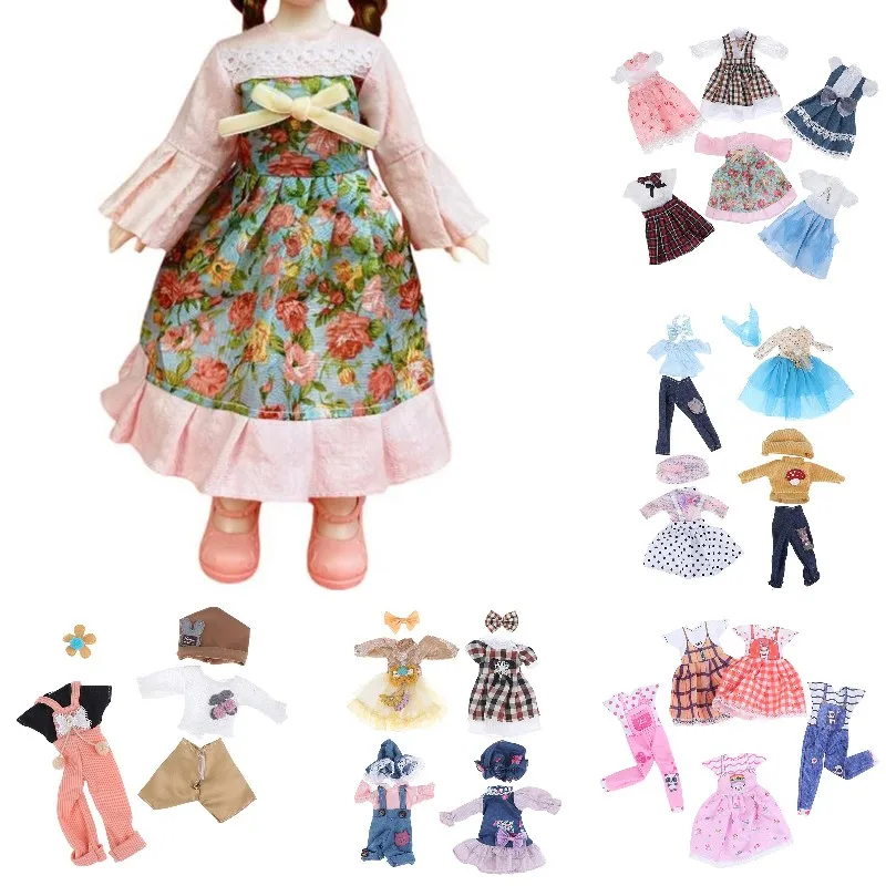 

New Hot! 30cm Doll Accessories 1/6 12'' Doll Clothes Suit Dress Princess Doll Dressup Toy