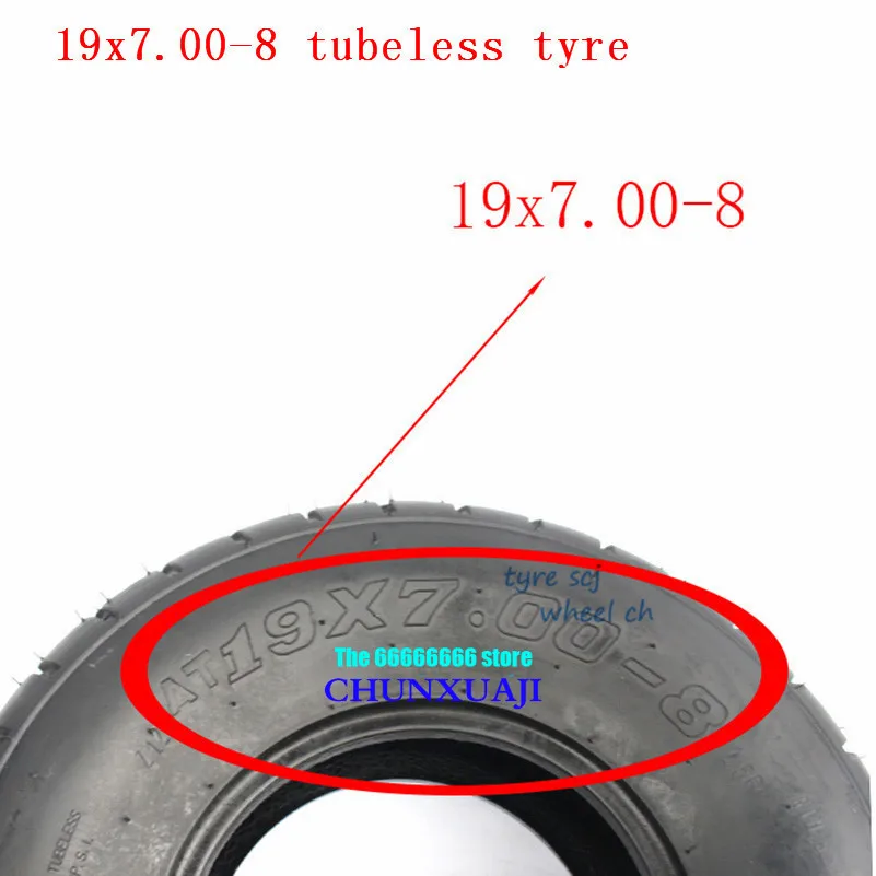 ATV 8 дюймов 19/7-8 19X7. 00-8 19X700-8 19X7-8 4PLY ATV QUAD шины колеса бескамерные шины