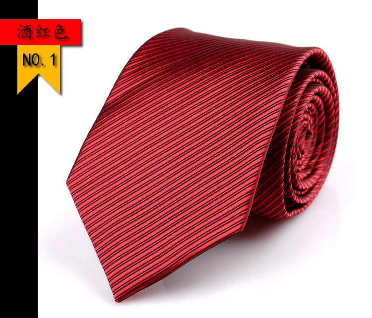 Tie Men 8CM New Style Japanese Korean Business Tie Wholesale Variety Style Suit Formal Wear Stripes Tie