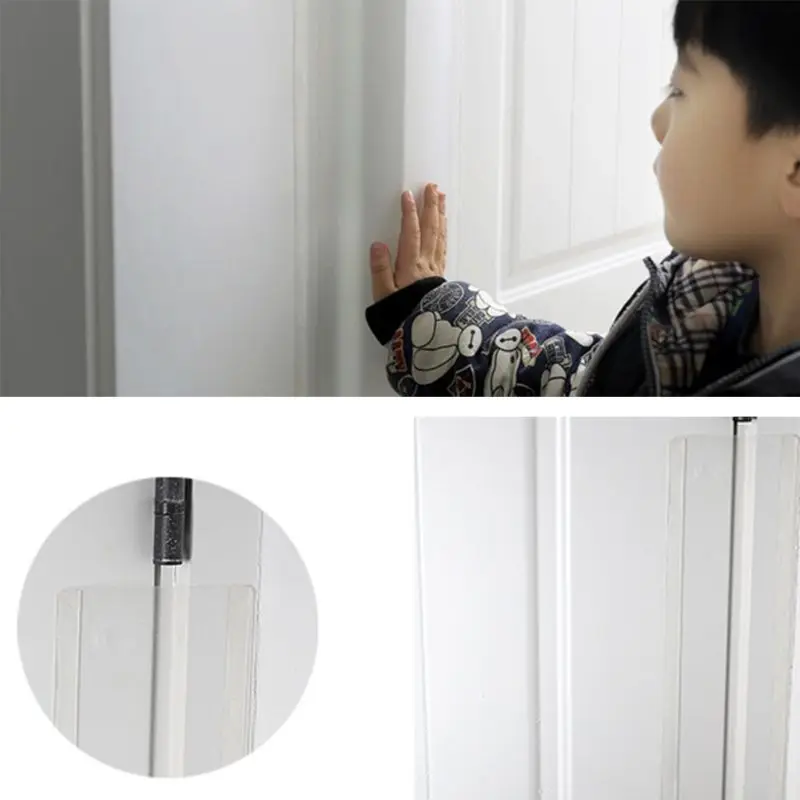 Прозрачная детская Защитная дверная петля, защитная крышка, защита для пальцев, защита для детей, для задней двери, для домашнего детского сада, школы