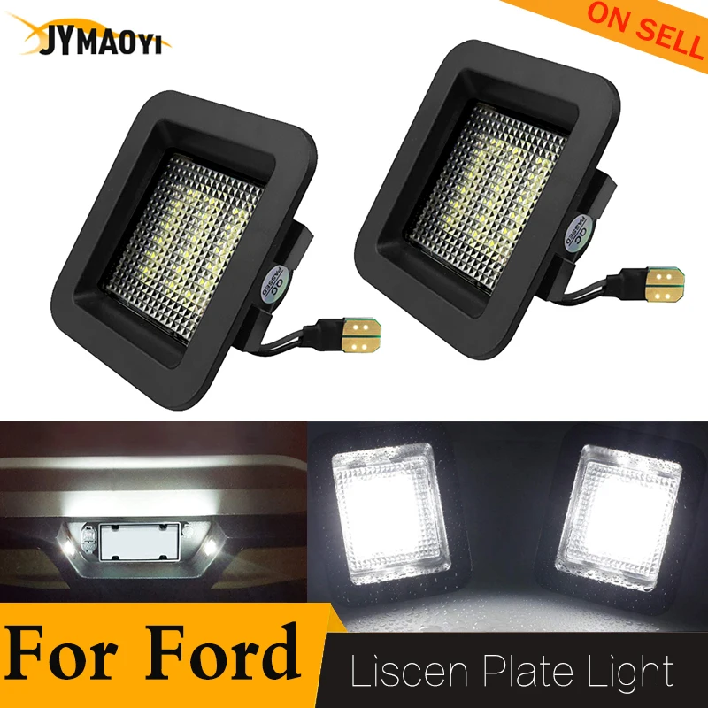 

For Ford number plate light lamp car lighting truck rear LED liscen plate lights ultra bright For Ford F150 F-150 Raptor led new
