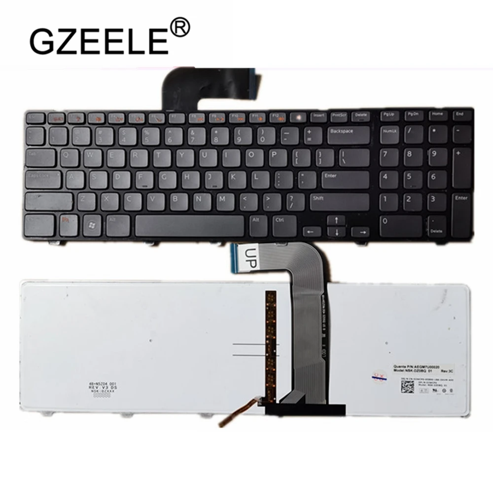 Аксессуары для ноутбуков GZEELE Новинка DELL 5720 7720 N7110 17R L702x Vostro 3750 клавиатура с