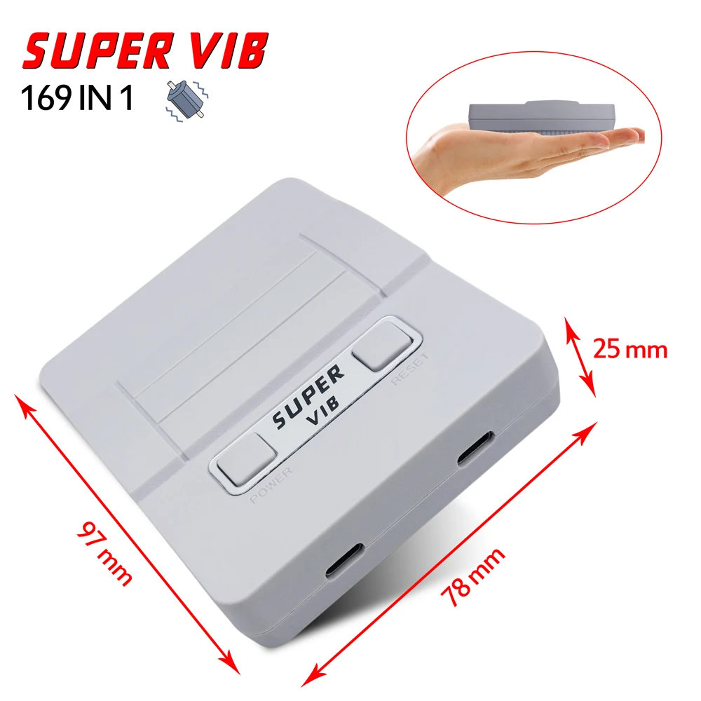 Игровая приставка Super VIB TV Games SNES Mini 8 битная ретро консоль для видеоигр встроенные