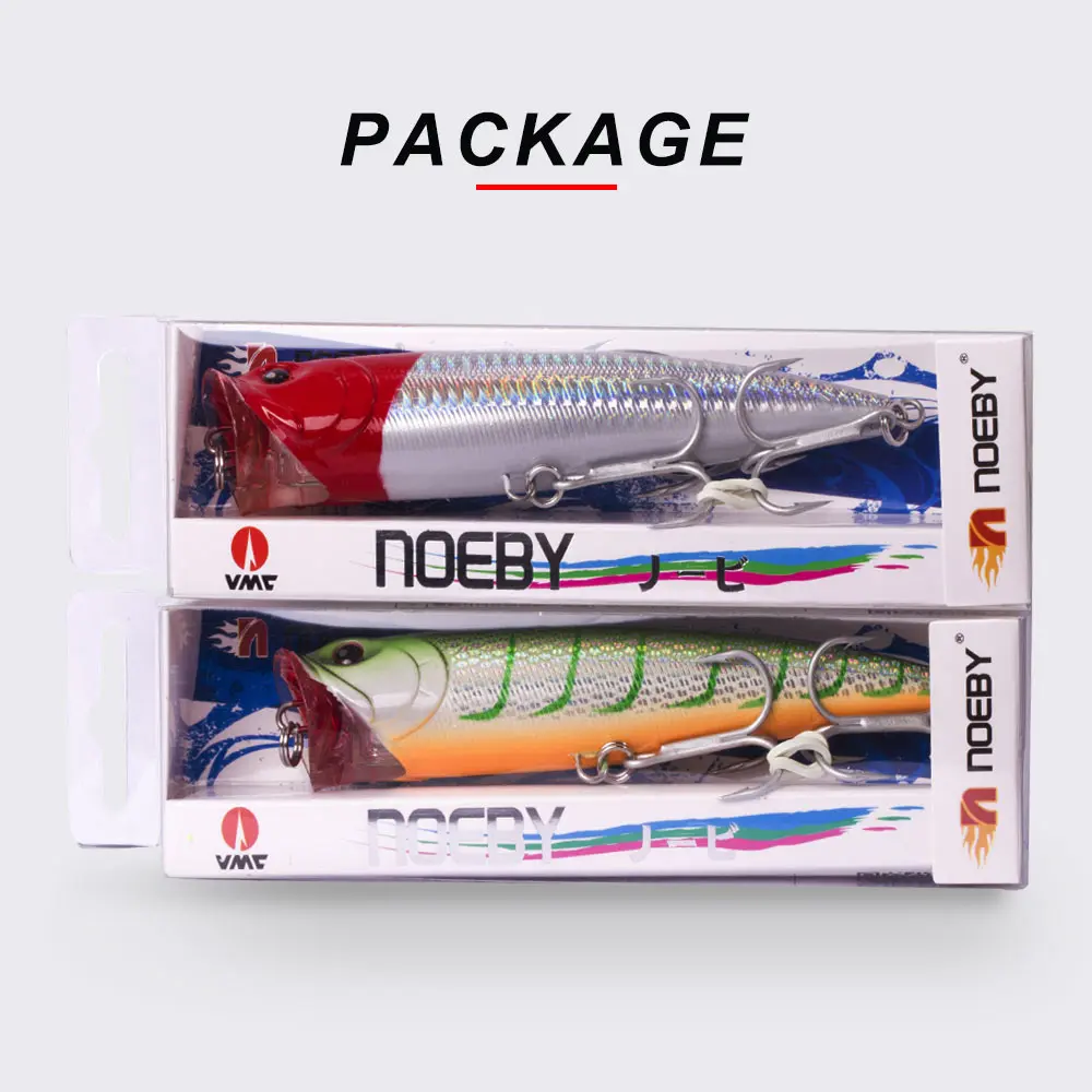 Noeby 9069 приманка поппер для рыбалки твердая профессиональная искусственная на