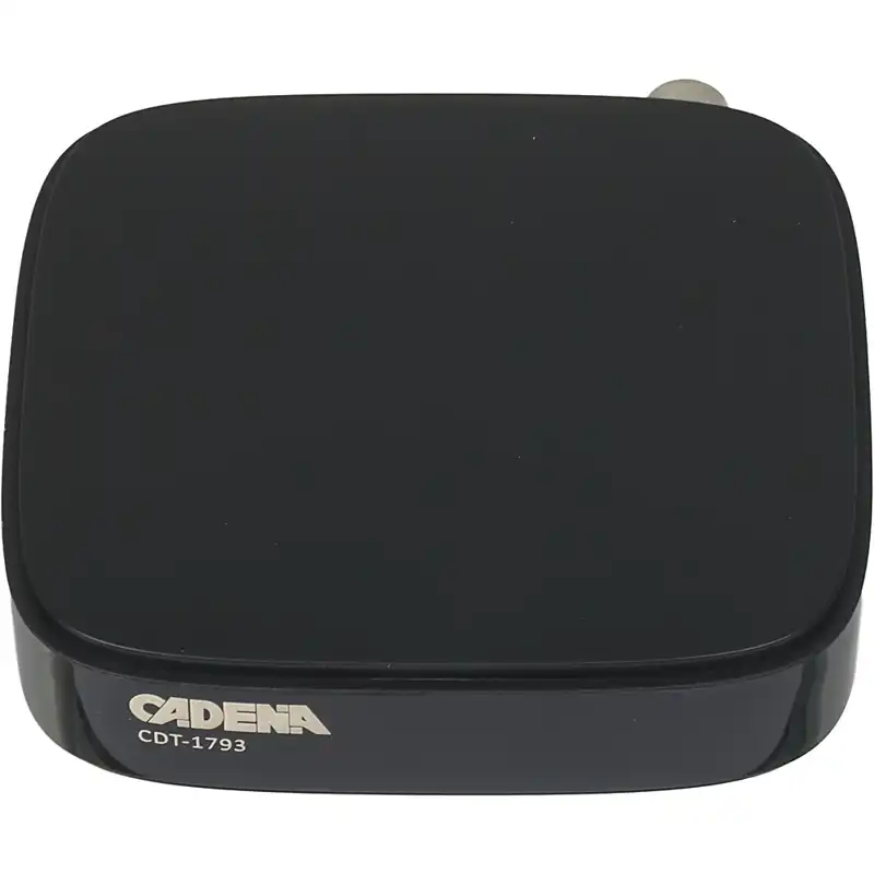 Ресивер DVB-T2 CADENA CDT-1793, черный, (046/91/00047700)
