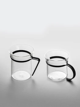 

Heat-resistant Glass Cup, Breakfast Cup, Milk Cup, Tea Cup Cup, Mug, Cup, Cup, Master Simple Hand-made Coffee