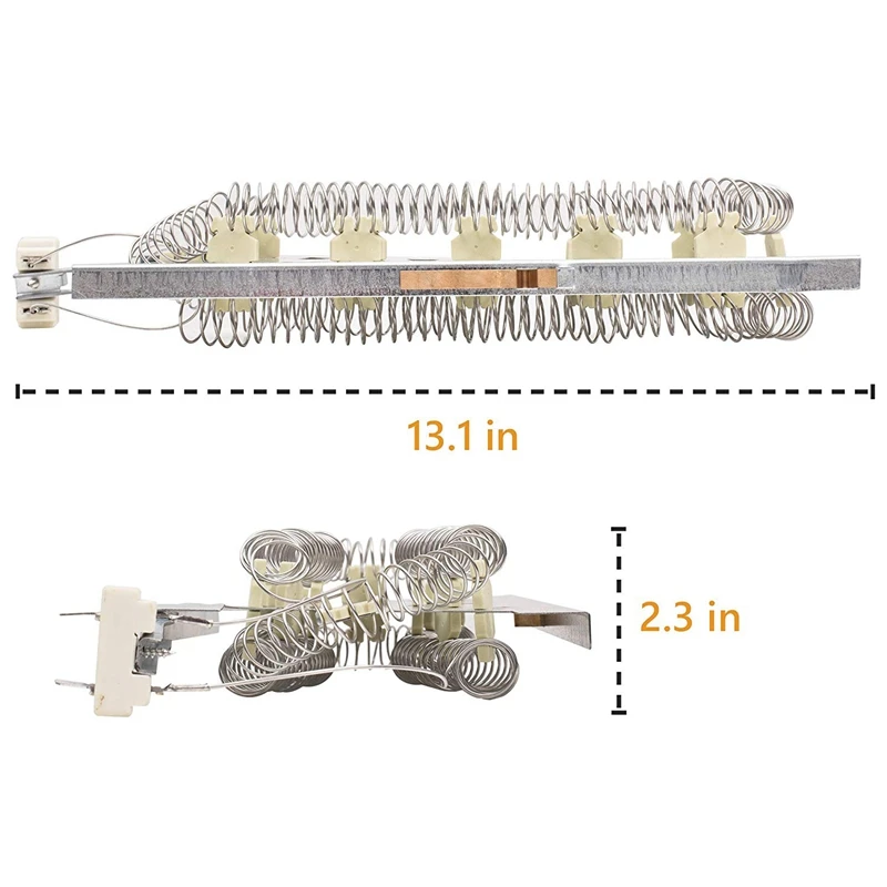 

Hair Dryer Heating Elements Thermal Cut-Off Fuse Fuse Kit for Whirlpool and Kenmore Hair Dryers