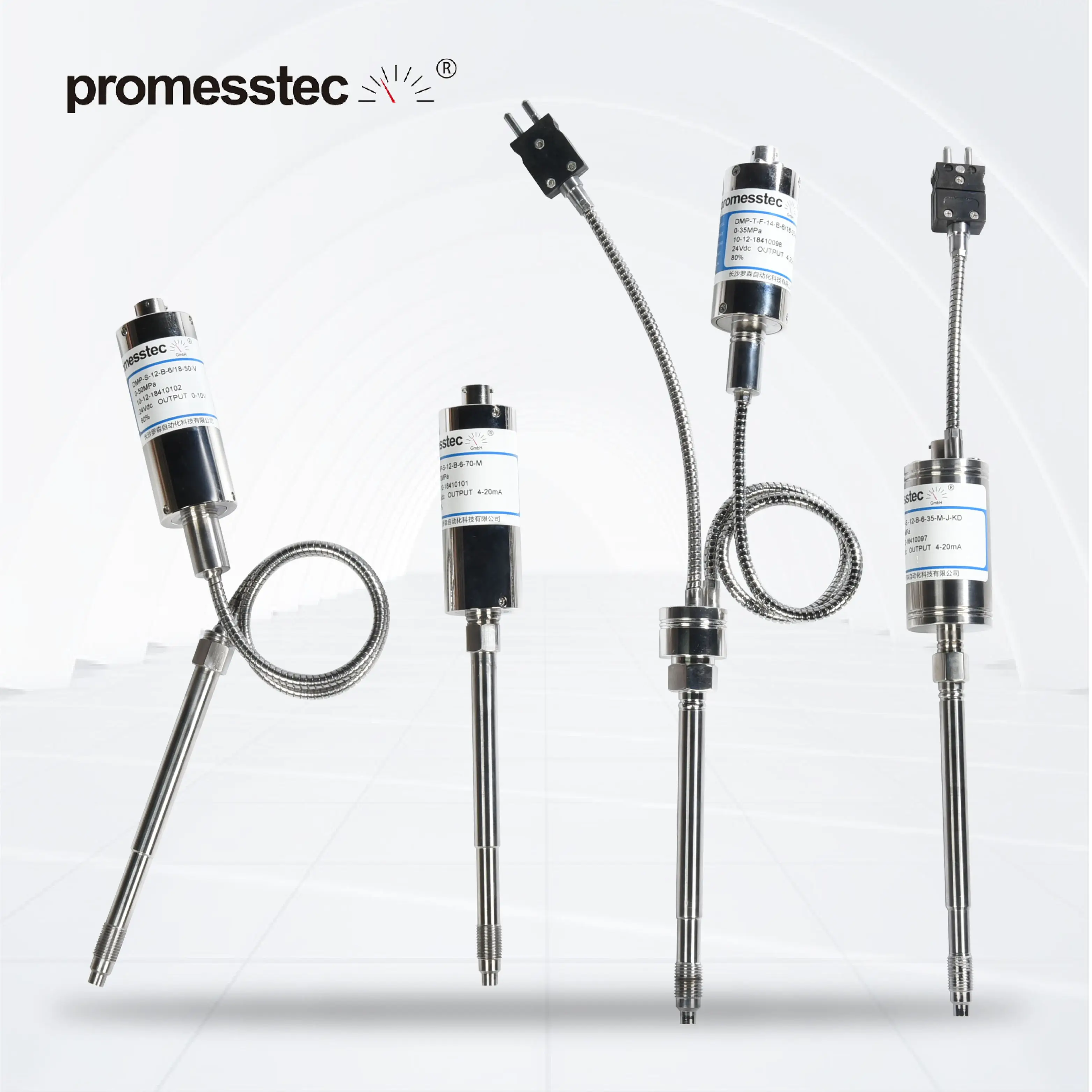 

High temperature melt pressure transmitter testing instrument for extruder replacement