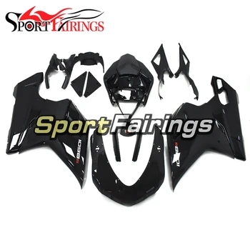 

Bodywork for Ducati 848 1098 1198 2007 2008 2009 2010 2011 2012 Fairings ABS Plastic Body Frames Injection Covers Gloss Black