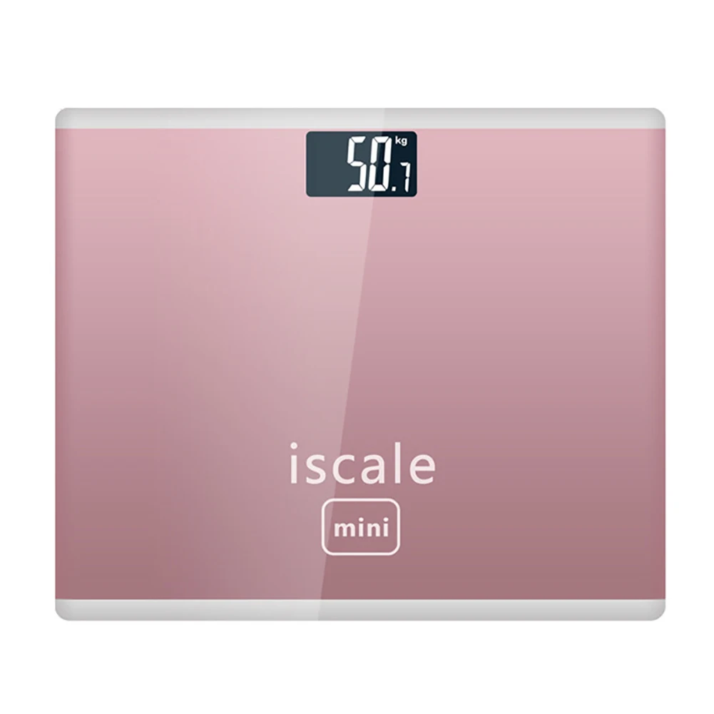 Новинка 180 кг Электронные весы светодиодный цифровой дисплей Весы напольные электронные умные весы для дома - Цвет: Rose Red