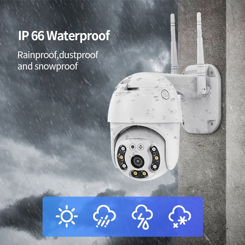 4G Security Camera Outdoor Home Surveillance WiFi 2MP IP CCTV Camera Audio Weatherproof Smart P2P IR Night Vision Goole Home