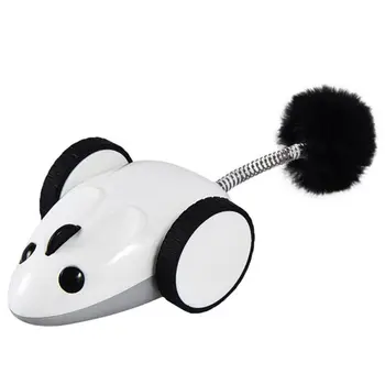 

Cat Funny Electric Mouse Racer Automatic Irregular Moving 360°Rotation Pet Toy Q39B