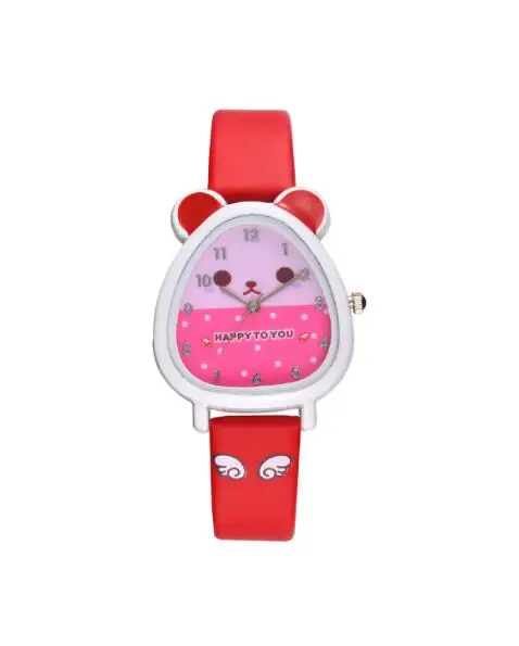 Beste Fashion Cartoon Aarde Mouse Kinderen Kijken Leuke Koreaanse Student Horloge