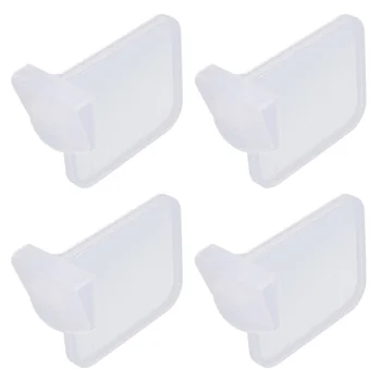 

1 Set 4Pcs Free Combination Fridge Organizer Refrigerator Drawer Organizer Clapboard Divider Partition (Transparent)