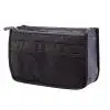 Большая емкость, универсальная упаковочная вставка Сумочка Кошелек-органайзер лайнер Органайзер Женская аккуратная сумка для хранения путешествия L923 - Цвет: black