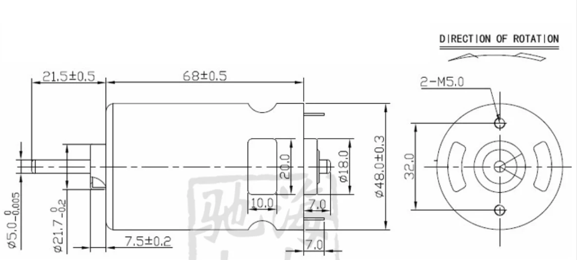 alto torque cheio rolamento de esferas ventilador 01