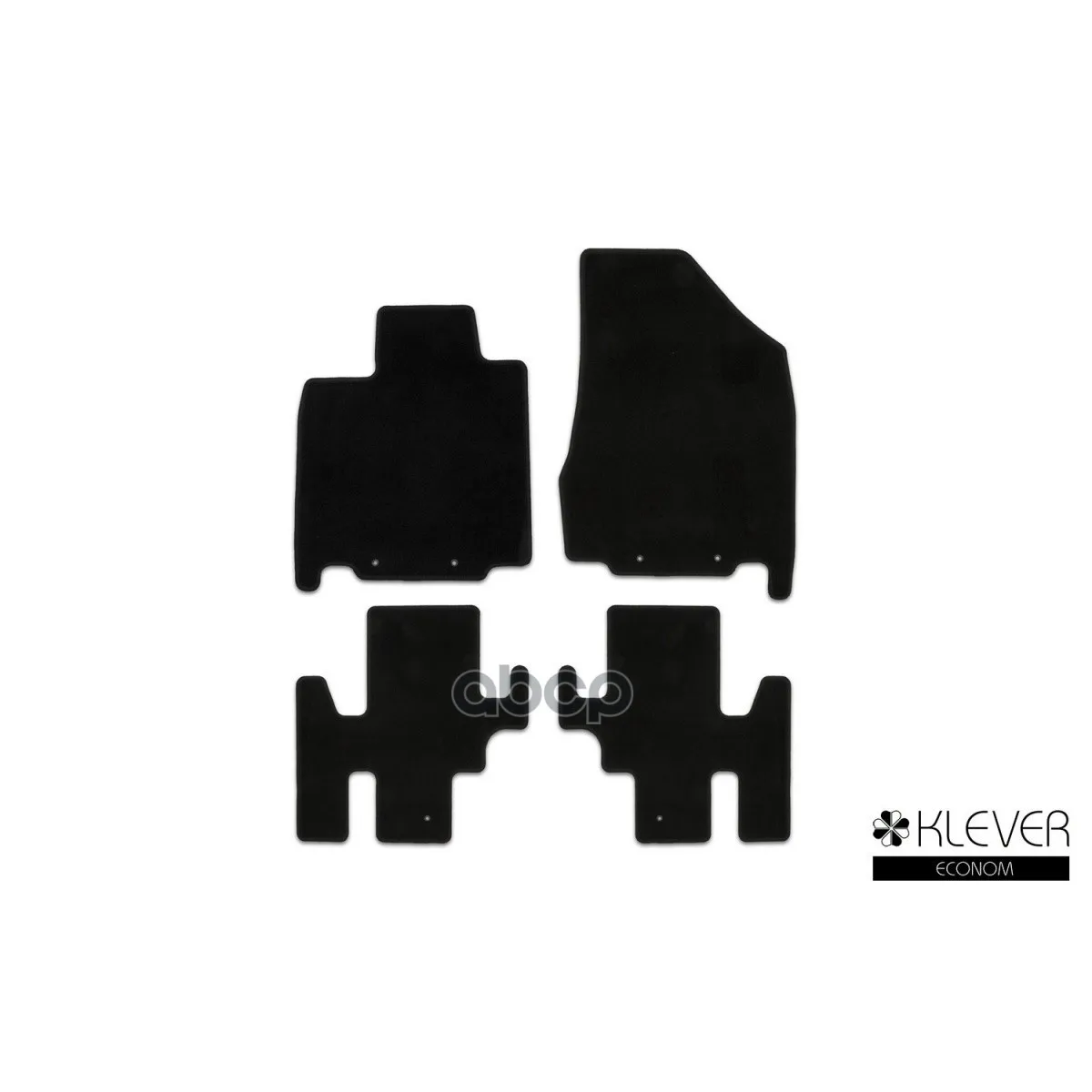 Коврики В Салон Klever Econom Nissan Pathfinder,-, Внед., 4 Шт.(Текстиль) Klever арт. KLEVER01365901200k