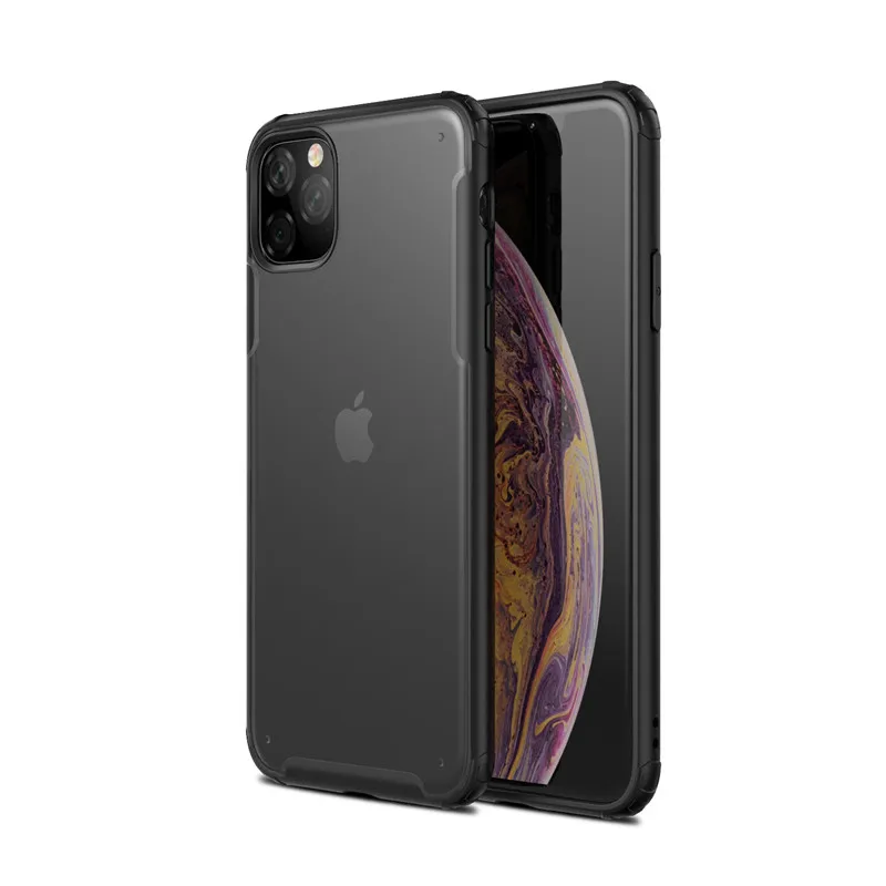 

Luxury Business Case For Apple iPhone 11 Shockproof Case Cover For iPhone 11 Pro Max Matte Translucent Cases 2019 New